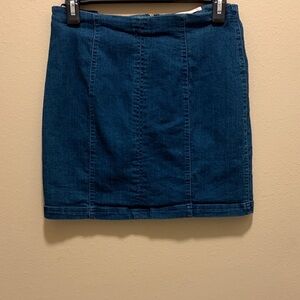 Altar'd State Dark Blue Mini Skirt